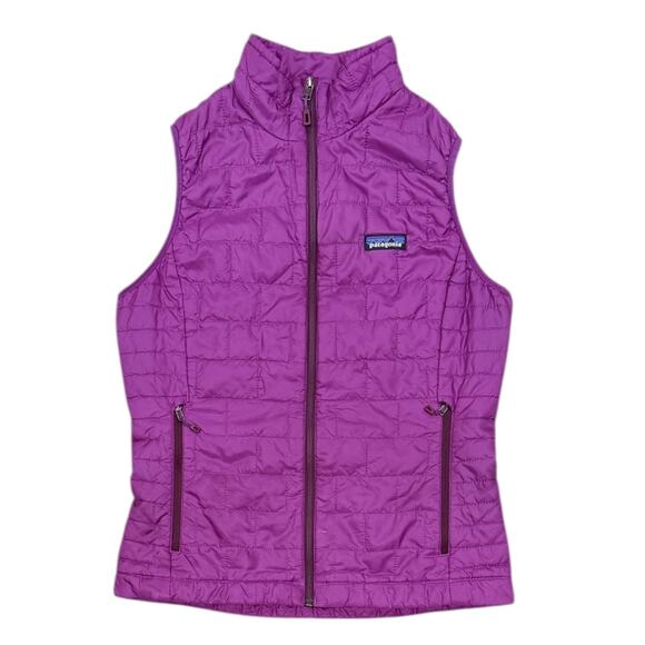 Patagonia Nano Puff Vest In Permafrost Purple - Picture 6 of 6